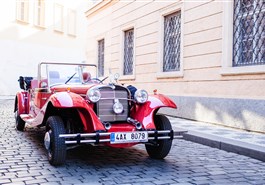 Trip Through Prague in Vintage Car