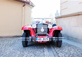 Balade à Prague en voiture historique