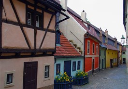 Passeio pelo Castelo de Praga em Grupo em Francês